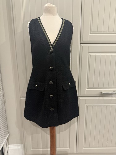Zara black sleeveless blazer - zara,