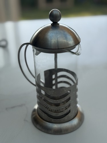 Single cup cafetiere - cup, coffee