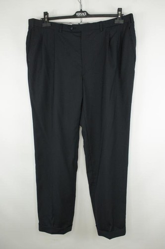Men brioni trousers navy - men, /