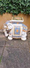 Vintage Ceramic Elephant Plant