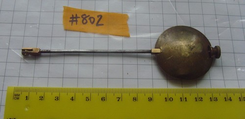 French clock pendulum aprox - french,