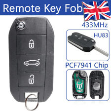 For Peugeot Citroen 3 Button