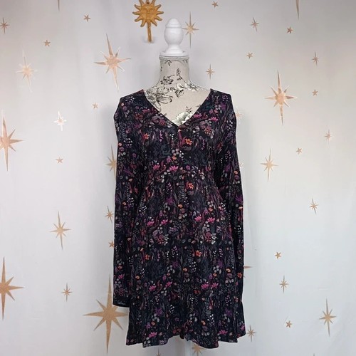 Disturbia floral smock dress - floral,