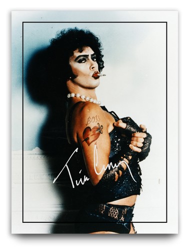 Tim curry signed rocky - tim,
