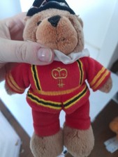 Harrods Beefeater Teddy Bear Guardsman Soft Toy Plush London