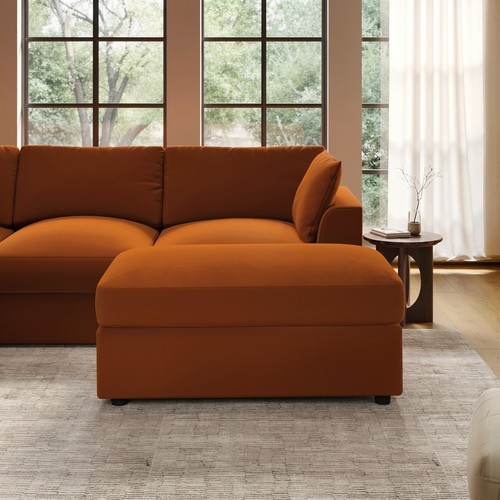 Large burnt orange - burnt,