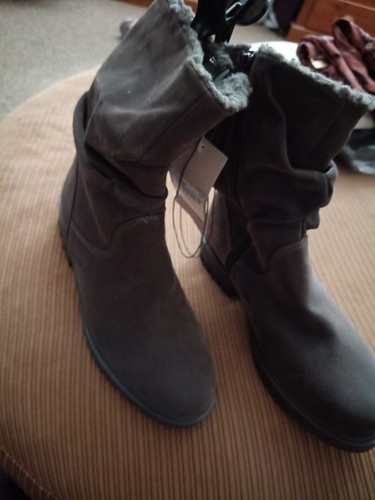 Ladies grey fur - uk, 5