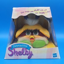 Lemon Drop Shelby Talking Vintage original Furby 2001 Toy with box