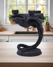 Flame Keeper Candelabra Black