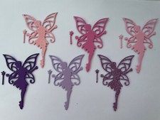 Die Cut Fairies Shapes Pink