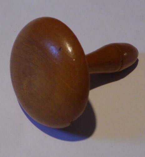 Vintage wooden varnished