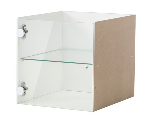 Ikea kallax insert with glass - ikea,