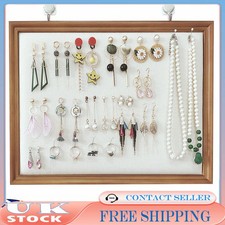 New Wooden Necklace Display Stand Jewellery Bracelet Holder Organizer Rack Gift