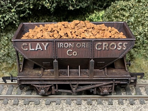 Model railway iron ore wagon - railway,