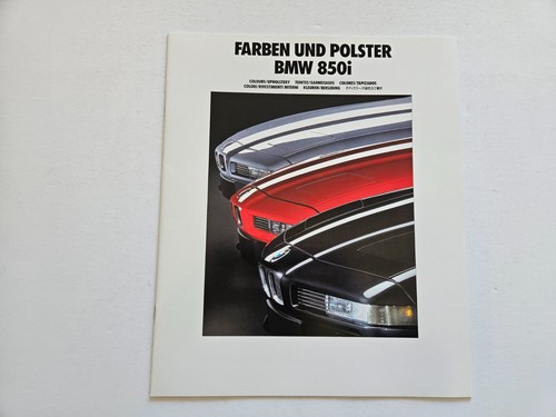 Bmw 850i colour and - bmw, guide