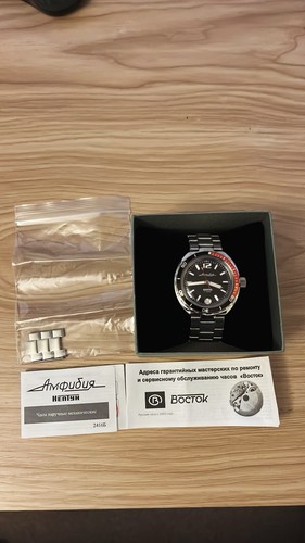Vostok amphibia neptune watch - amphibia,