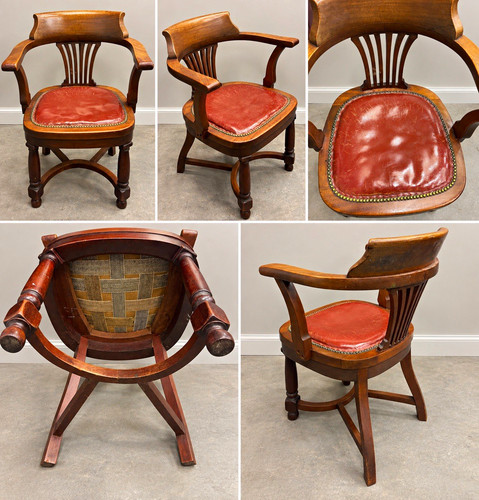 Antique edwardian captains - edwardian,