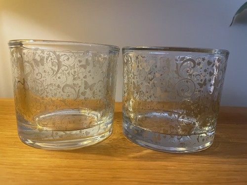 Used set next glass - of,