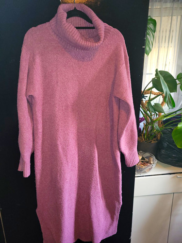 Uniqlo purple knit - uniqlo, turtleneck
