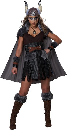 Viking warrior lady woman girl - lady,