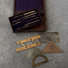 Antique Drawing Instrument set