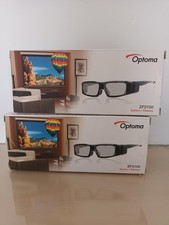 Pair Optoma 3D Glasses - ZF2100 - Active VESA Sync - Projector - Genuine - Used