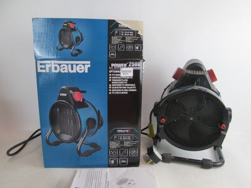 Erbauer 2500w ptc workshop fan - ptc,