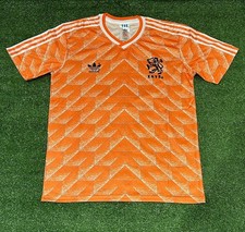 HOLLAND HOME RETRO SHIRT 1988 EURO CHAMPIONS NETHERLANDS GULLIT 10 NEW