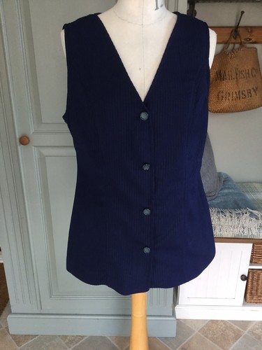Classic 70s navy blue long - 70s,