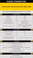 Towbar for Toyota Luicida