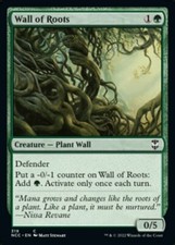 Wall of Roots x1 - Commander: Streets of New Capenna - NM-Mint, English - Comman