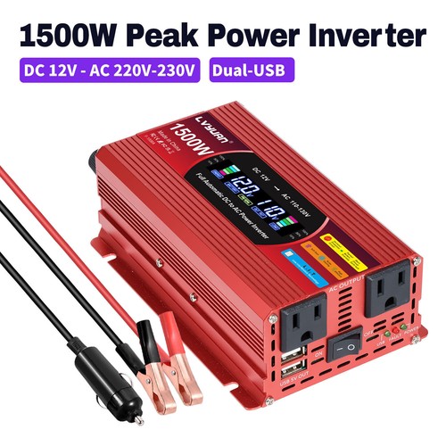 750w power inverter 12v to - power,