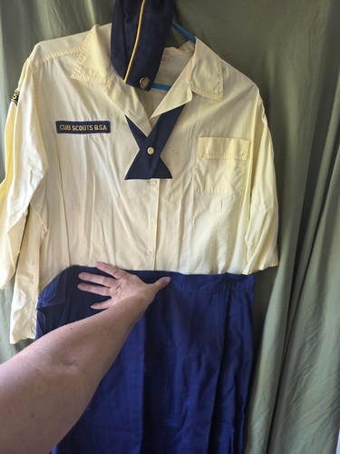 Vintage uniform boy scout den - uniform,