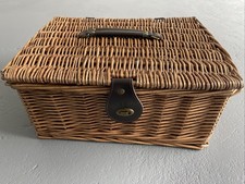 M&S Brown Wicker Hammer Picnic