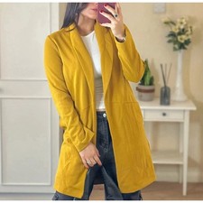 Mustard Yellow Open Front