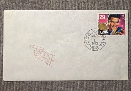 Elvis presley postage stamp - us,