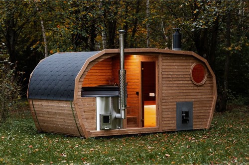Sauna hot tub combo - hot, outdoor