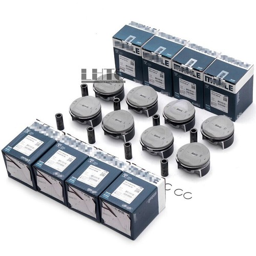 Mahle 8cyl pistons rings set - pistons,