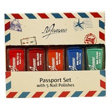 La Femme Passport 5pc Nail Polish Mini Gift Set 5 x 6ML Polish Boxed