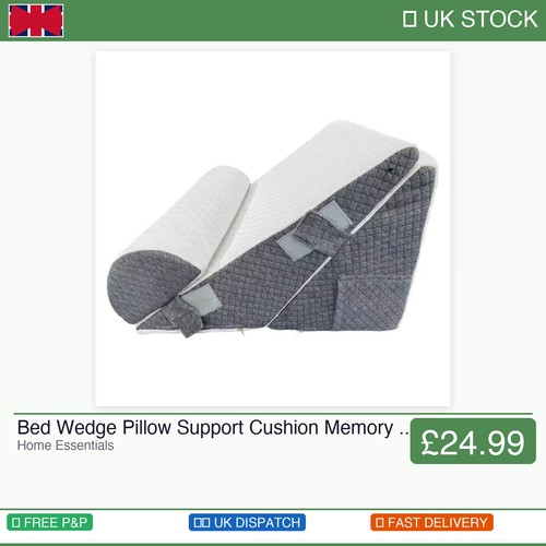 Bed wedge pillow - bed,