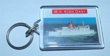 Isle Of Man Steam Packet MV King Orry Key Ring    1000