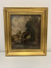 Landscape painting in the