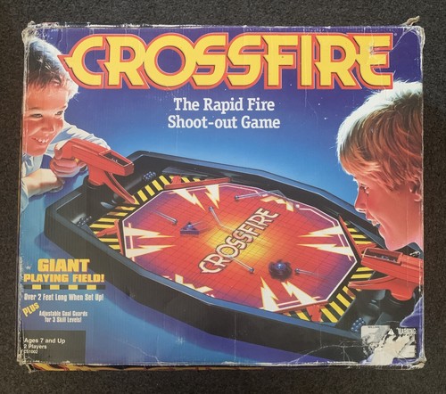 Hasbro crossfire board game - board,