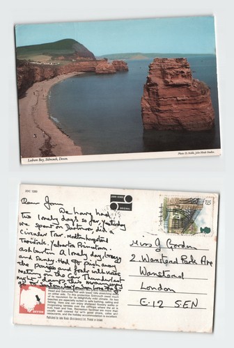 Vintage postcard sidmouth - postcard,