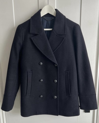 Jigsaw navy peacoat size - jigsaw,
