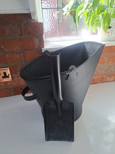 Large waterloo coal bucket - coal, and