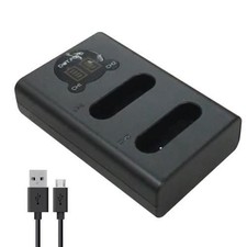 LCD USB Dual Battery Charger