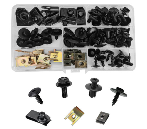 Pcs car screws and - 76,