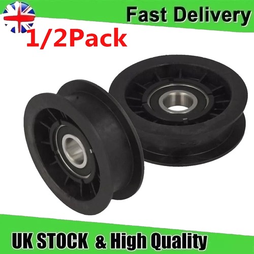 2pcs flat idler jockey belt - flat,