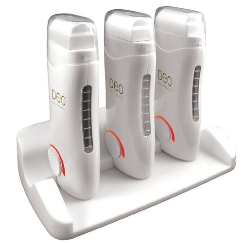 Roll hand held wax roller - on,